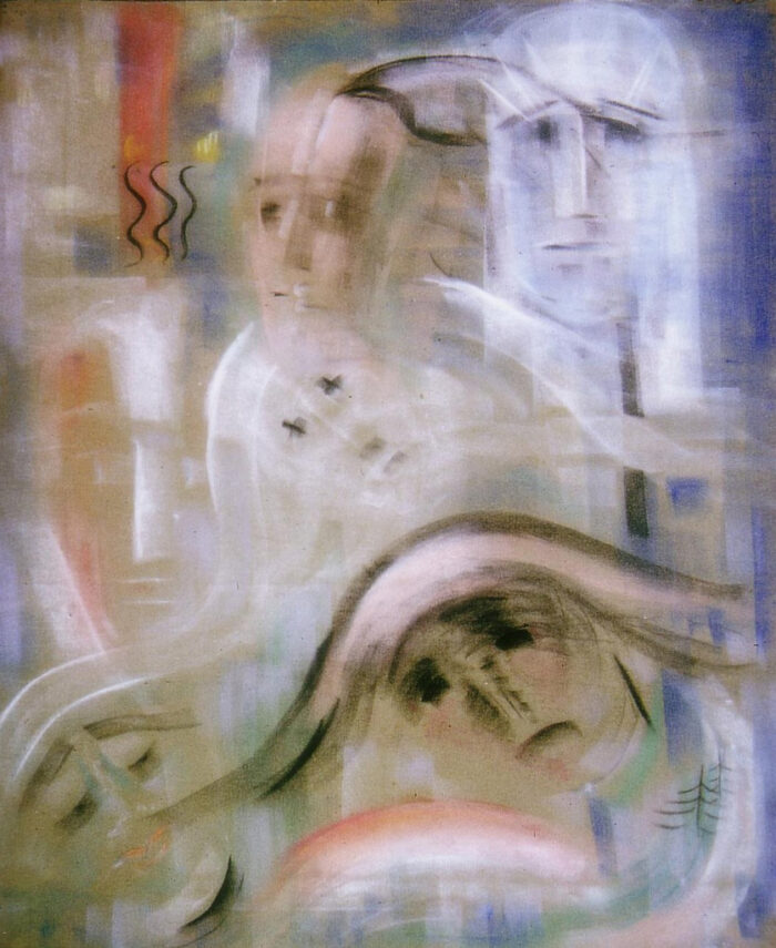 Phasen der Auferstehung, Pastell, ca. 1950